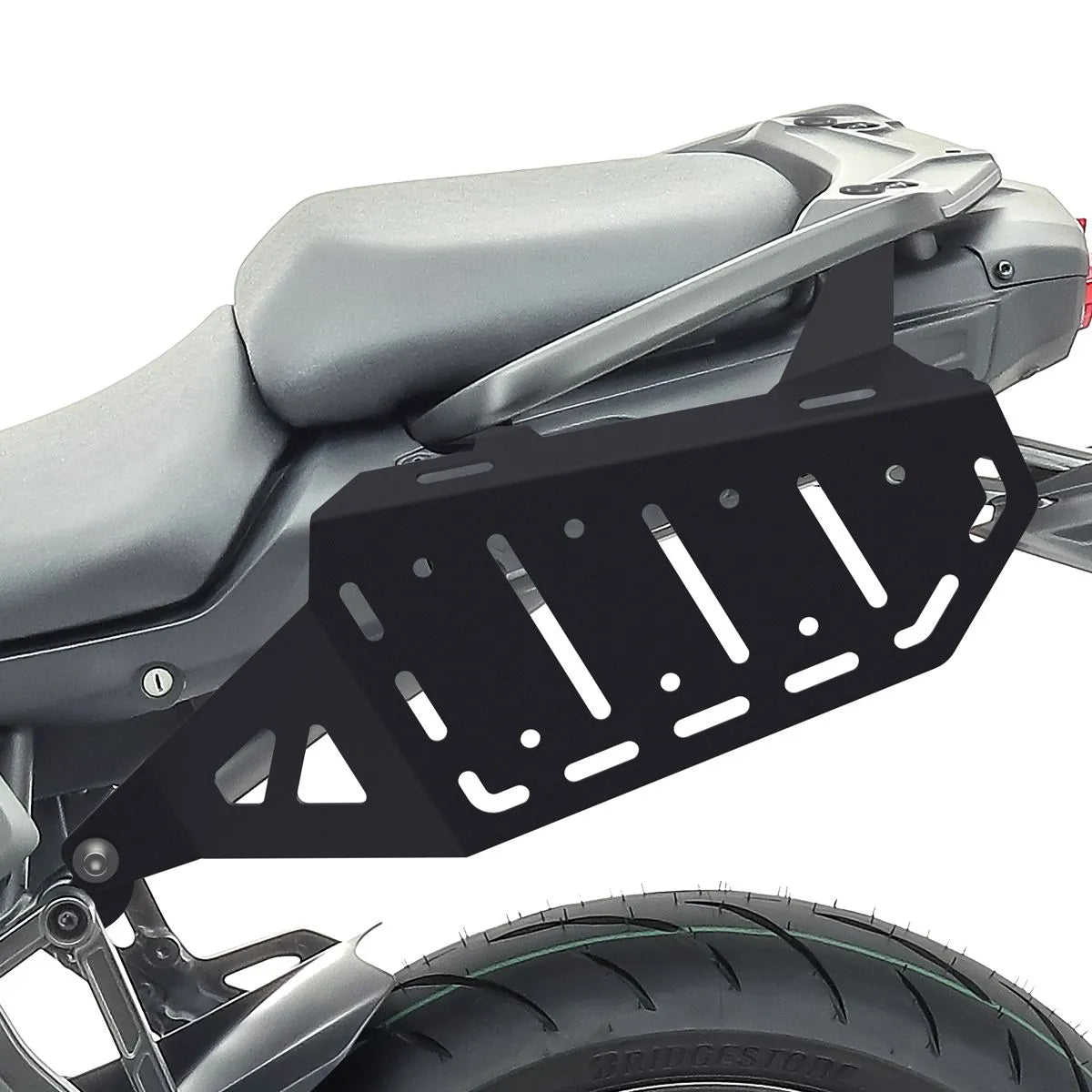 Set suport pentru genti laterale compatibil cu Yamaha Tracer 9 / GT 21-24, suport sacoșe Bagtecs SC68, Negru