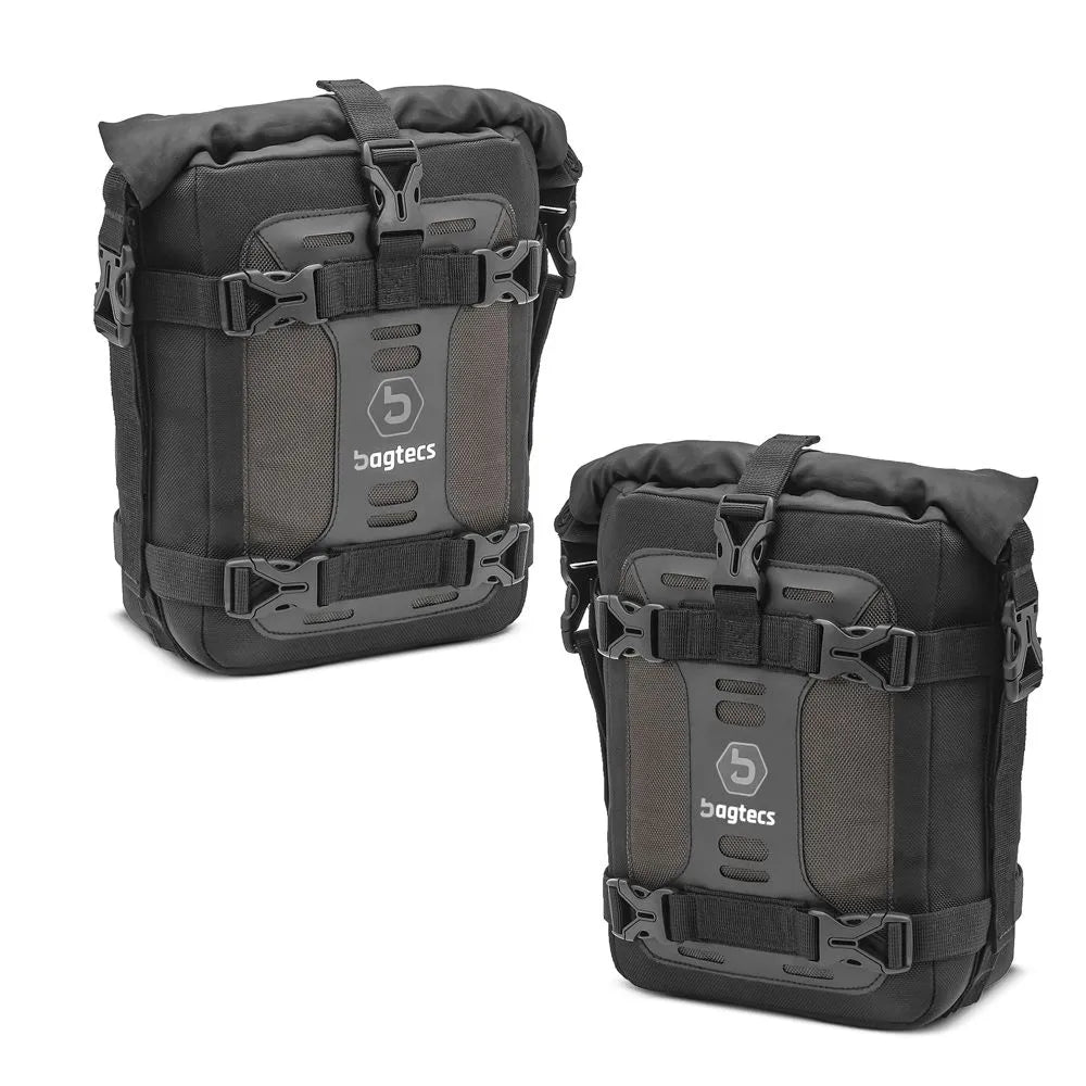 Set genti pentru Crashbar, Bagtecs S3, Impermeabile 6L, Negru