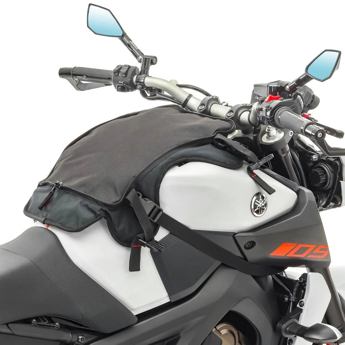 Geantă de rezervor magnetică extensibilă Bagtecs TR8 cu buzunar pentru smartphone 16-24 litri