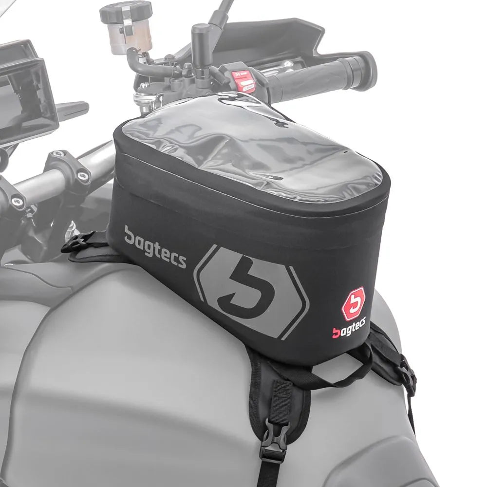 Geantă de rezervor magnetica moto WPX8 impermeabila cu sistem de prindere Bagtecs rezervor 8 litri