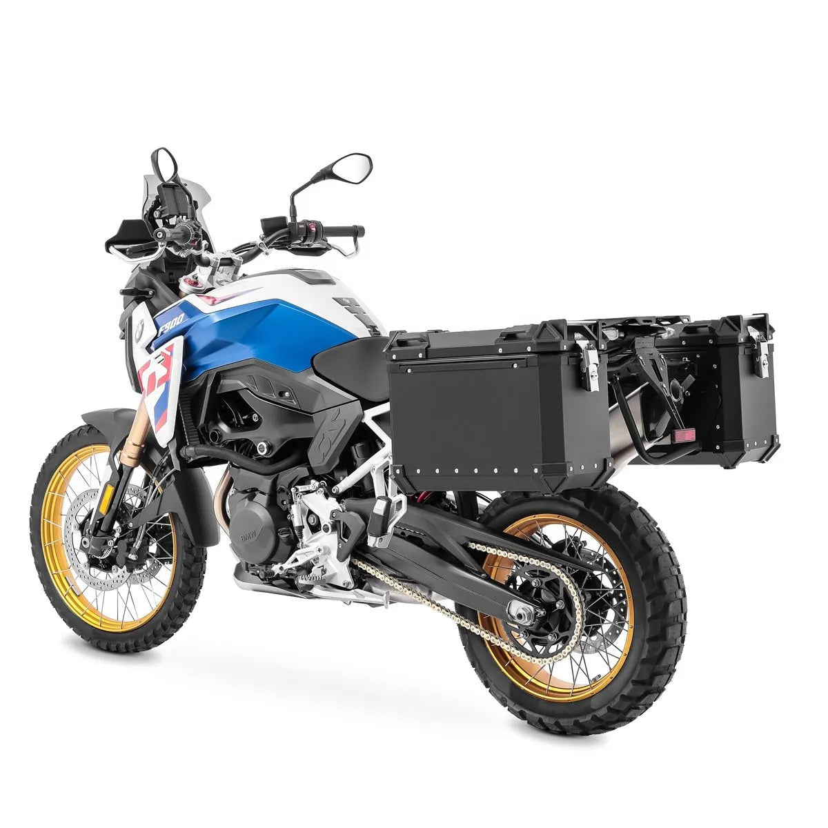Set suport pentru genti laterale compatibil cu BMW F 900 GS 24-25 , suport sacoșe Bagtecs SLP, Negru