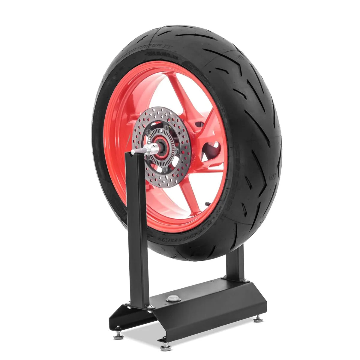 Set: Aparat dejantare anvelope moto pentru 12-21" Shimbator anvelope MD4 + Echilibrator de roti pentru Moto WU-1