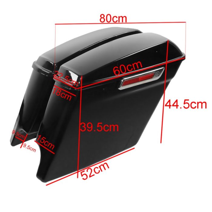 Look agresiv și premium pentru motocicletă.