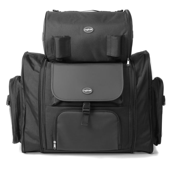 Roll bag conectat prin curele de tensionare pentru flexibilitate