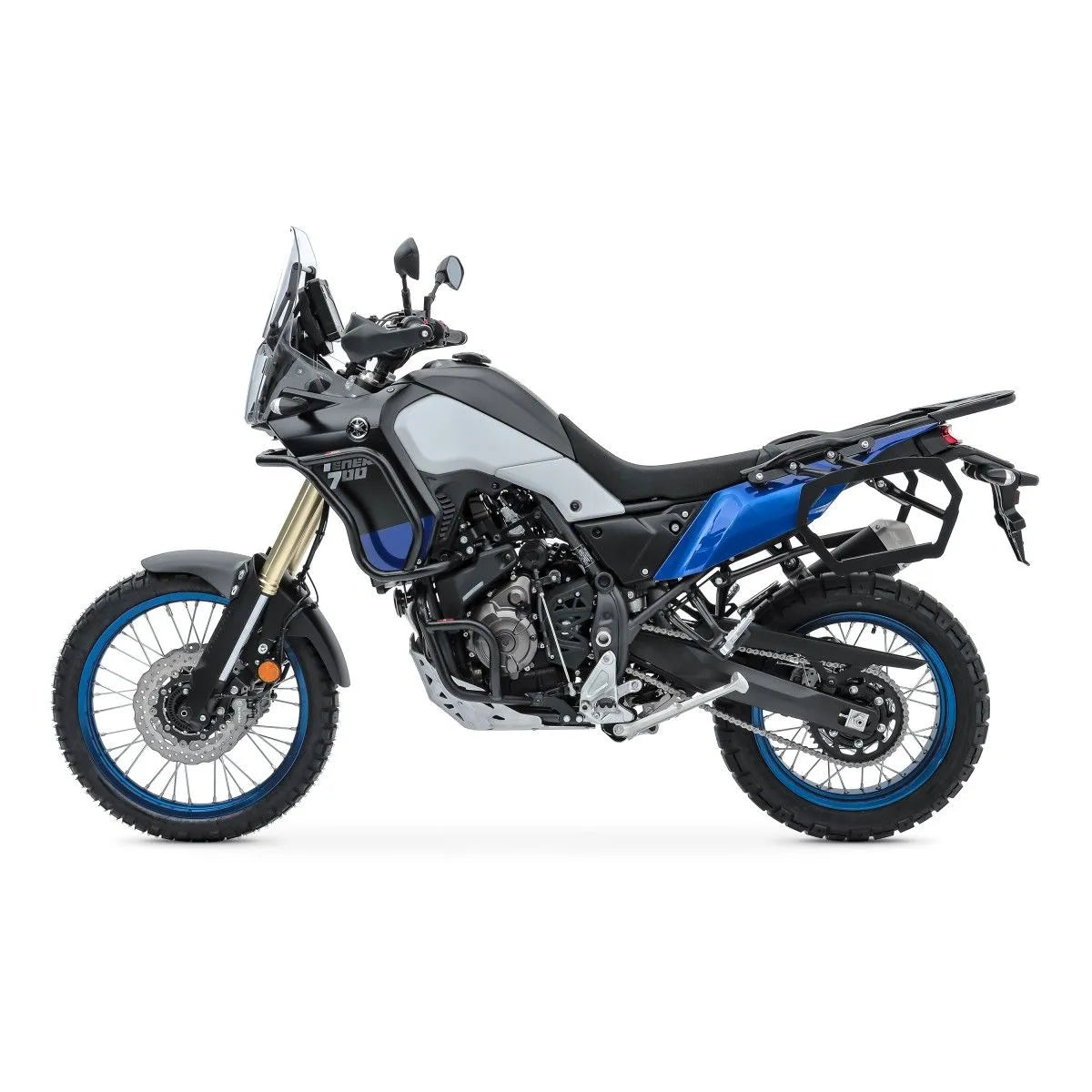 Set suport pentru genti laterale compatibil cu Yamaha Tenere 700 19-24, Negru