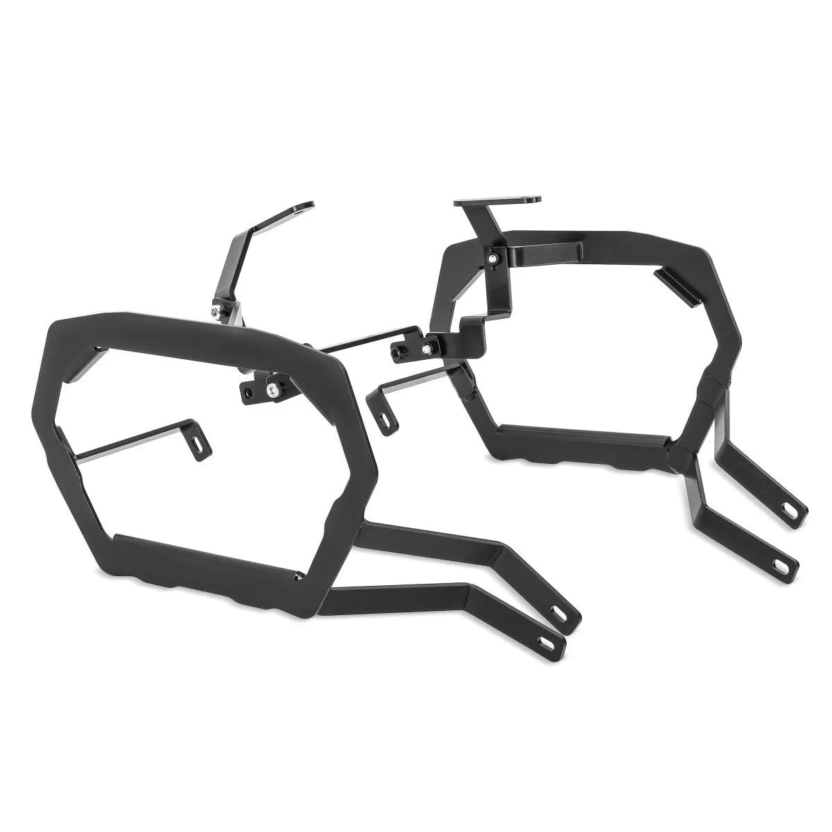 Set suport pentru genti laterale compatibil cu KTM 390 Adventure 20-22, Negru