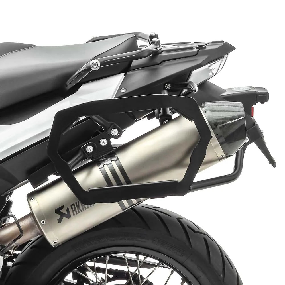 Set suport pentru genti laterale compatibil cu BMW F 800 GS 08-17, Negru