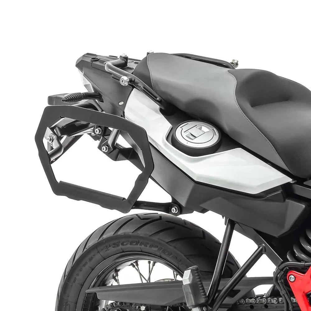 Set suport pentru genti laterale compatibil cu BMW F 800 GS 08-17, Negru