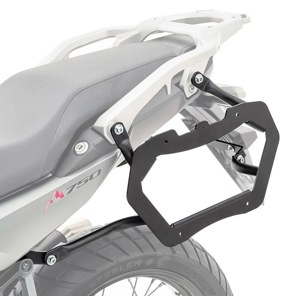 Set suport pentru genti laterale compatibil cu Honda Transalp 750 23-24, Negru