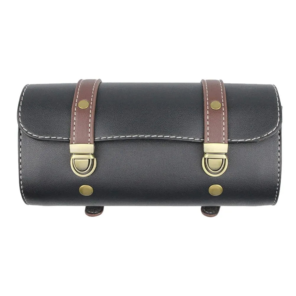 Geantă de scule pentru motocicletă, Chopper Retro Scramble, Craftride WT1, neagra