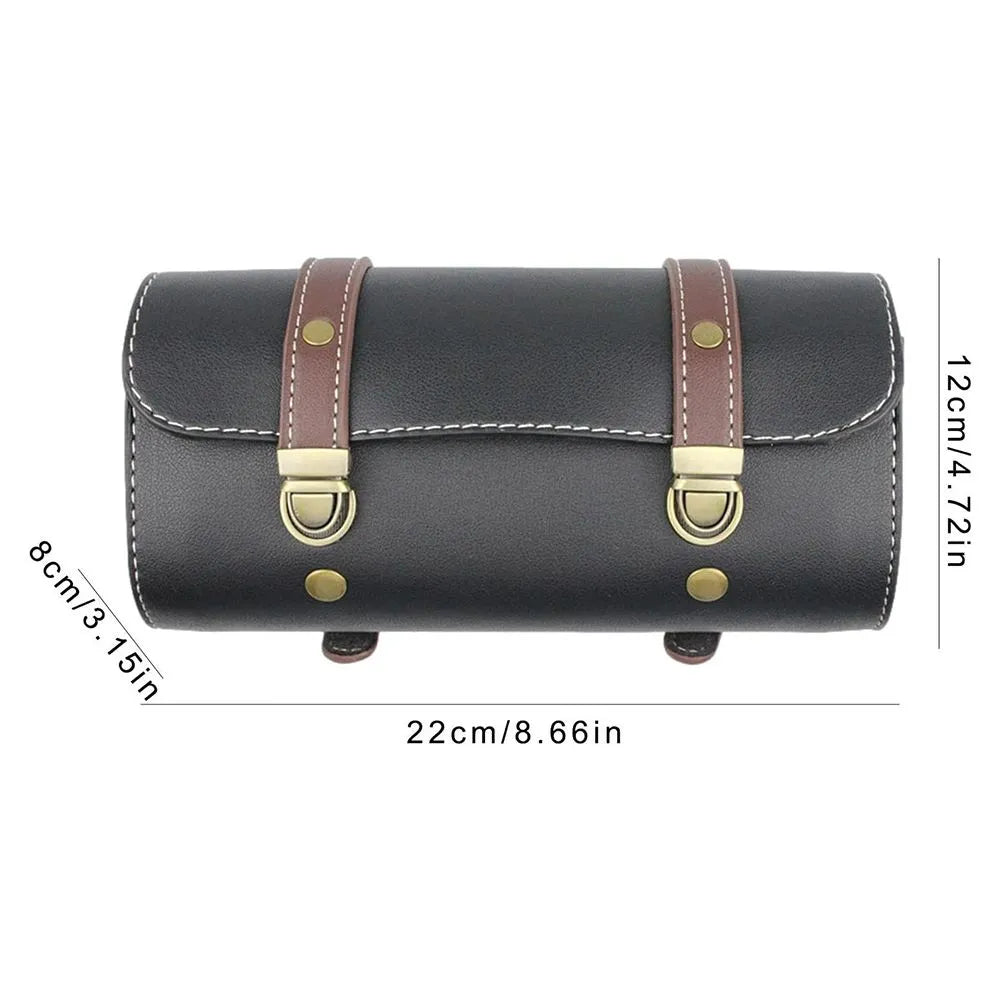 Geantă de scule pentru motocicletă, Chopper Retro Scramble, Craftride WT1, neagra