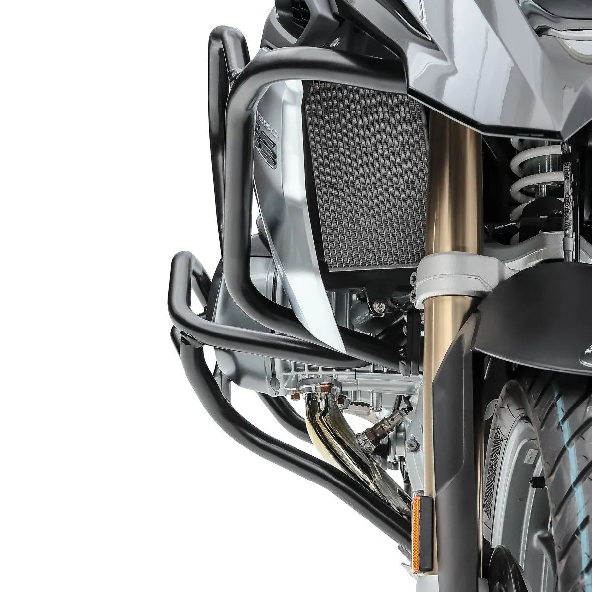 Set protectie motor + geanta pentru crashbar set pentru BMW R 1200 GS Rallye 17-18 , Negru