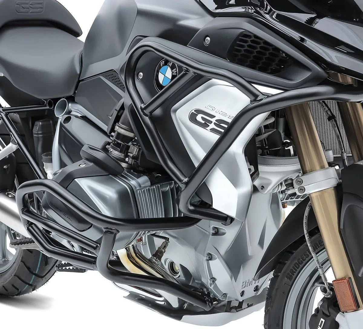 Set protectie motor + geanta pentru crashbar set pentru  BMW R 1250 GS 19-21, Negru