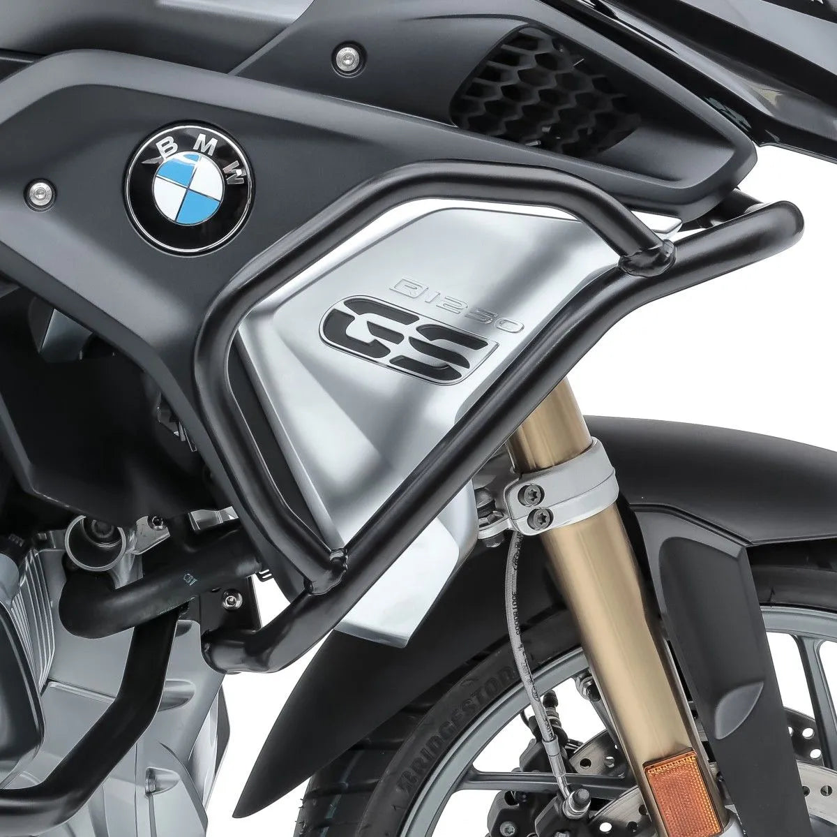 Set protectie motor + geanta pentru crashbar set pentru BMW R 1200 GS 17-18, Negru