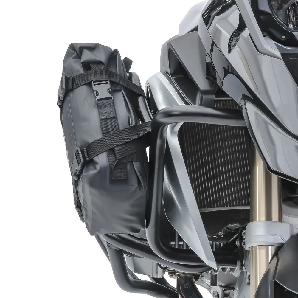 Set protectie motor + geanta pentru crashbar set pentru BMW R 1200 GS Rallye 17-18 , Negru