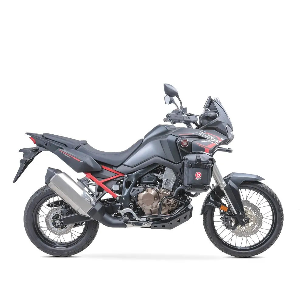 Set protectie motor + geanta pentru crashbar set pentruHonda Africa Twin 1100 20-21, Negru