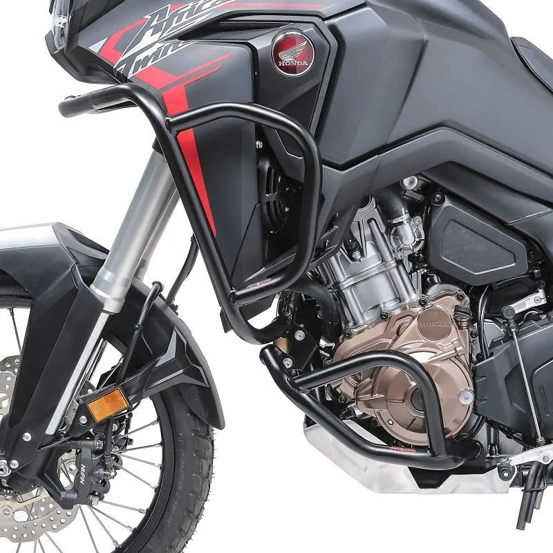 Set protectie motor + geanta pentru crashbar set pentruHonda Africa Twin 1100 20-21, Negru