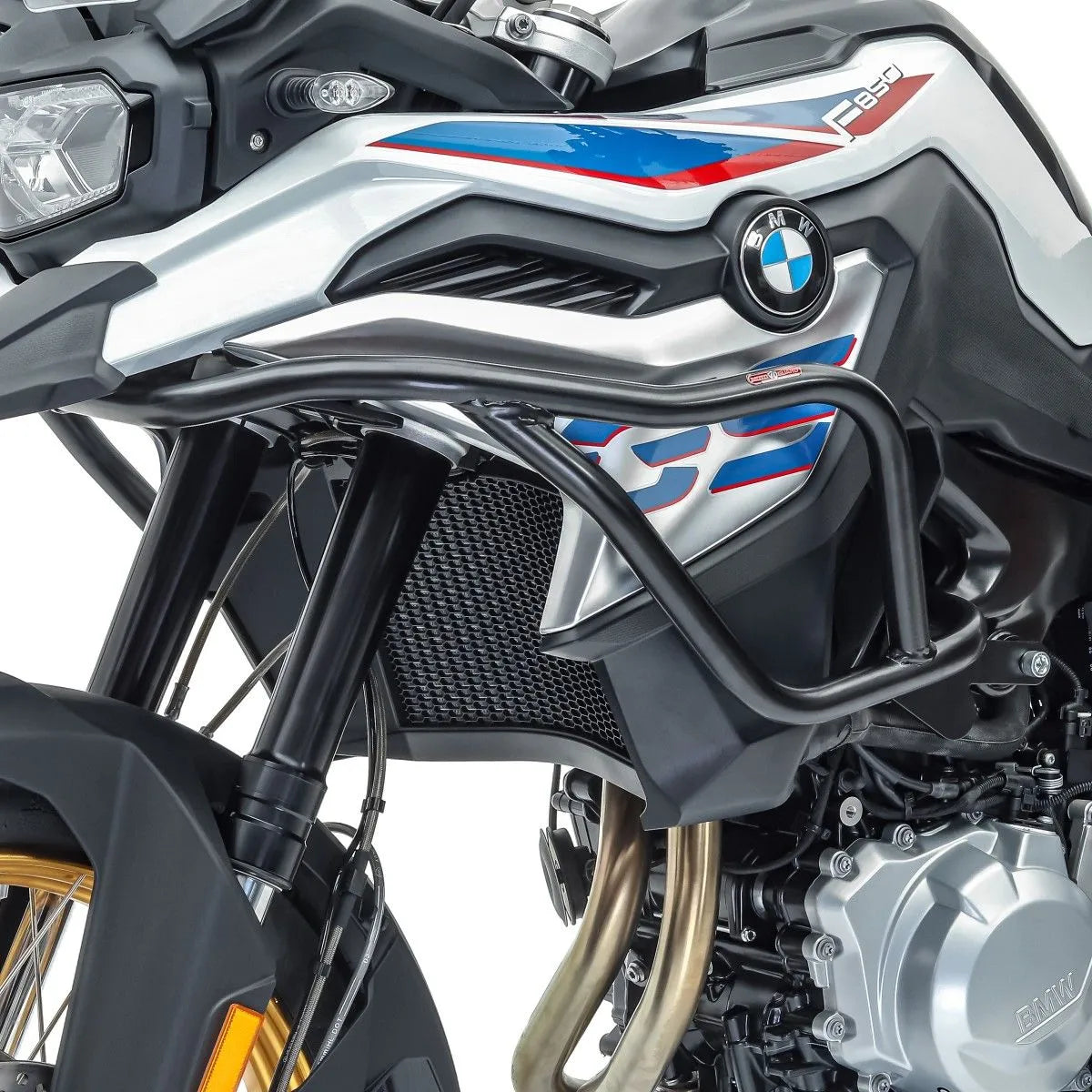 Set protectie motor + geanta pentru crashbar set pentru  BMW F 850 GS / F 750 GS 18-21, Negru