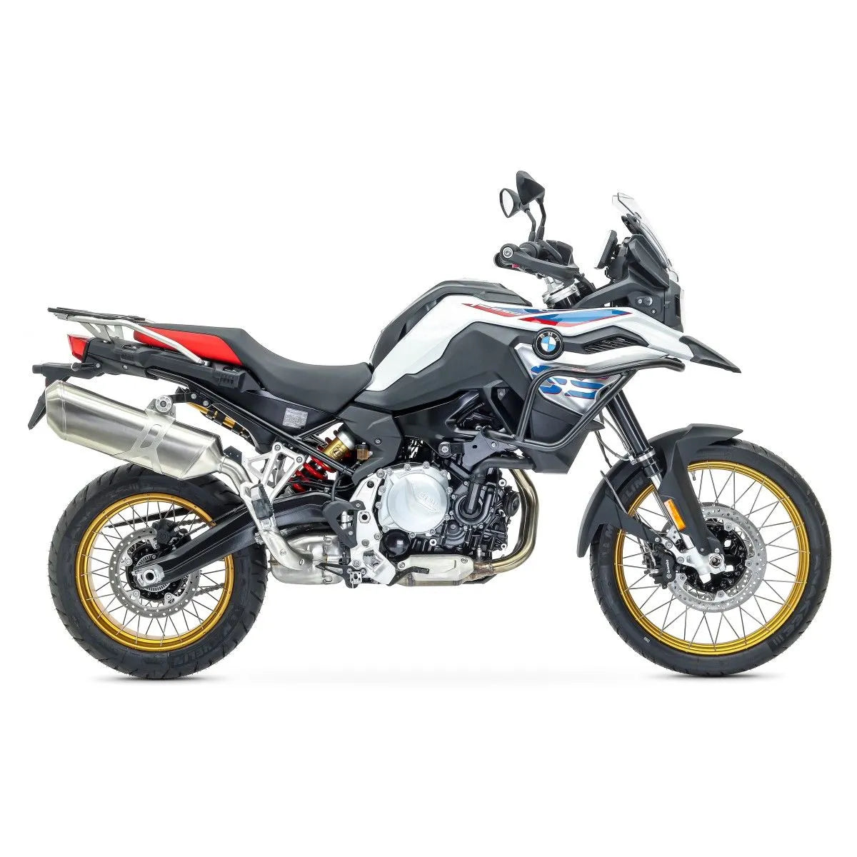Set protectie motor + geanta pentru crashbar set pentru  BMW F 850 GS / F 750 GS 18-21, Negru