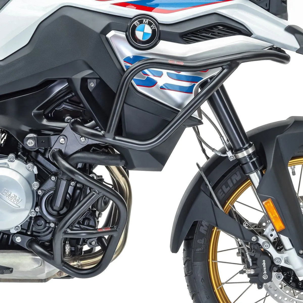 Set protectie motor + geanta pentru crashbar set pentru  BMW F 850 GS / F 750 GS 18-21, Negru