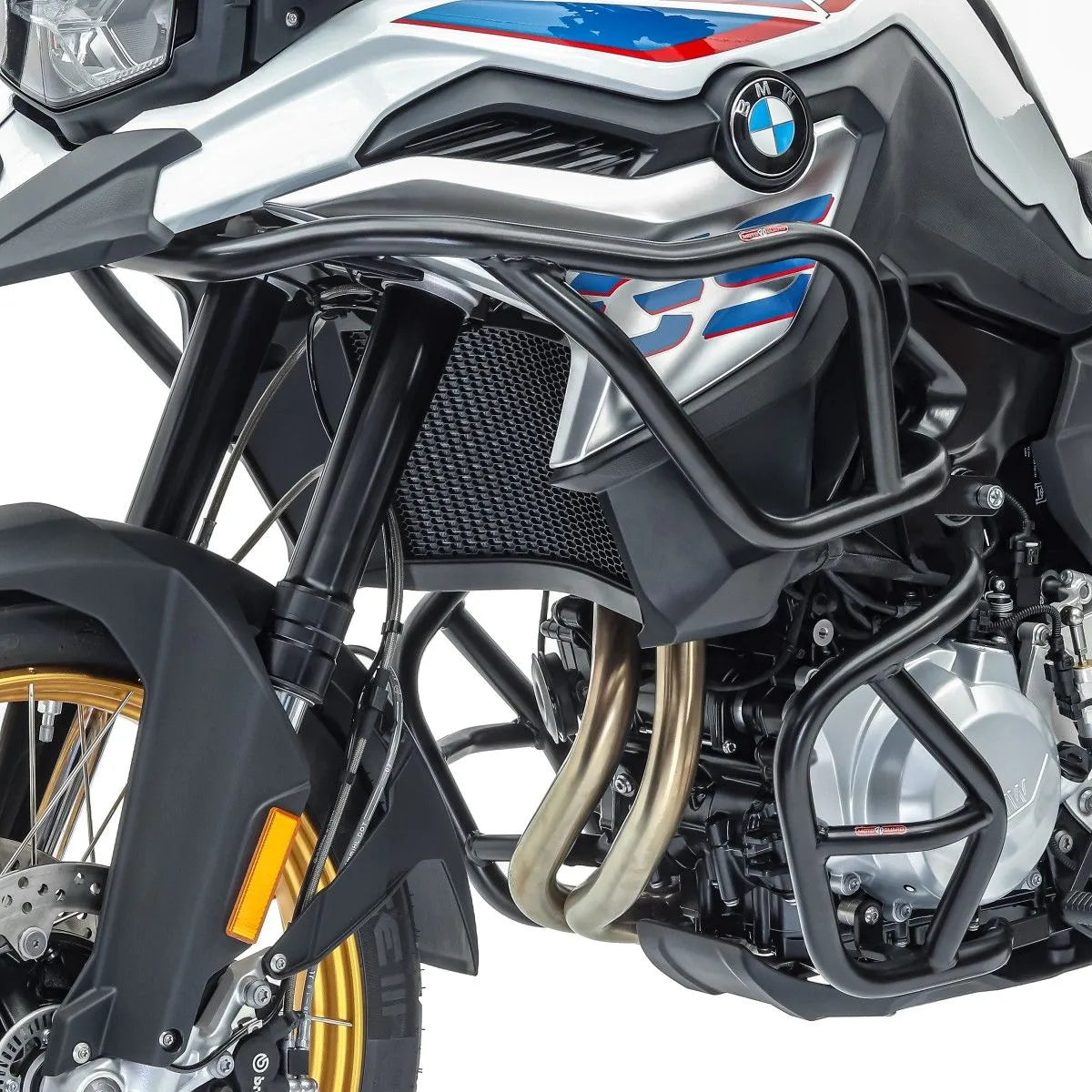 Set protectie motor + geanta pentru crashbar set pentru  BMW F 850 GS / F 750 GS 18-21, Negru