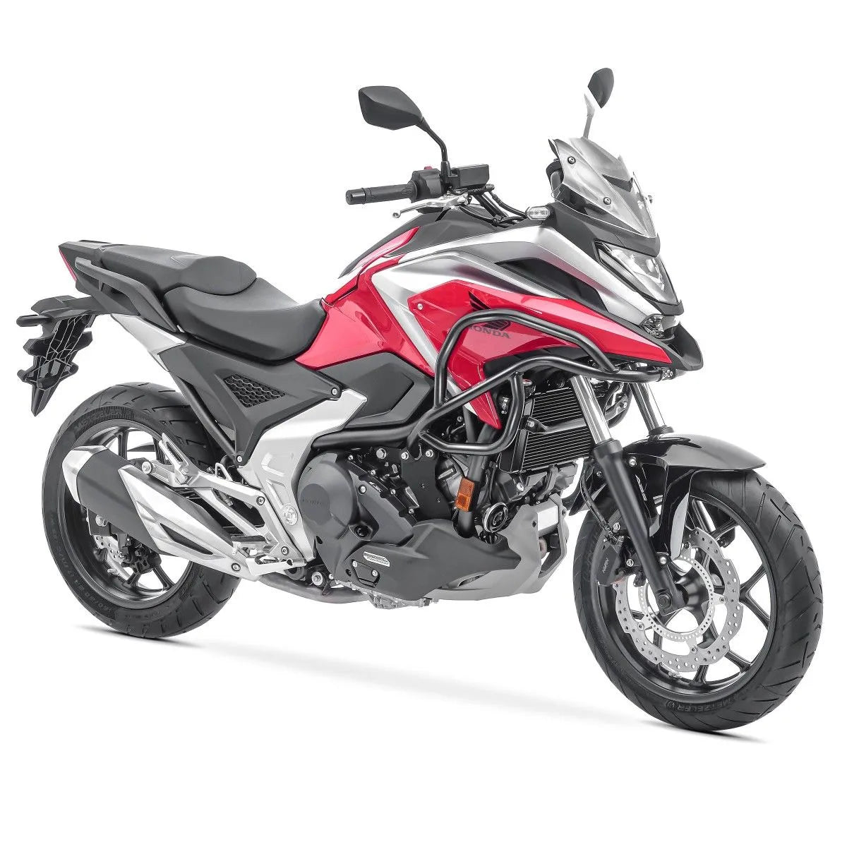 Crash bar pentru Honda NC 750 X 21-24, Partea Superioara, Negru Protectie motor