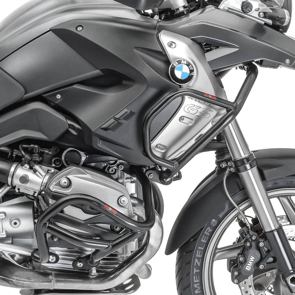 Set protectie motor + geanta pentru crashbar set pentru BMW R 1200 GS 08-12, Negru