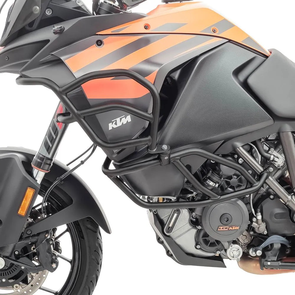 Set protectie motor + geanta pentru crashbar set pentru  KTM 1050 Adventure 15-16  , Negru