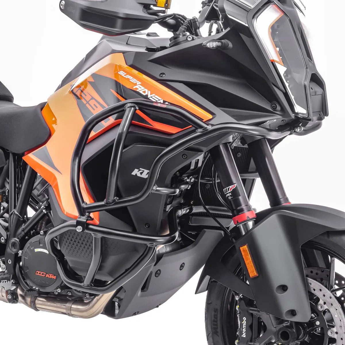 Set protectie motor + geanta pentru crashbar set pentru KTM 1290 Super Adventure S / R 21-24 , Negru