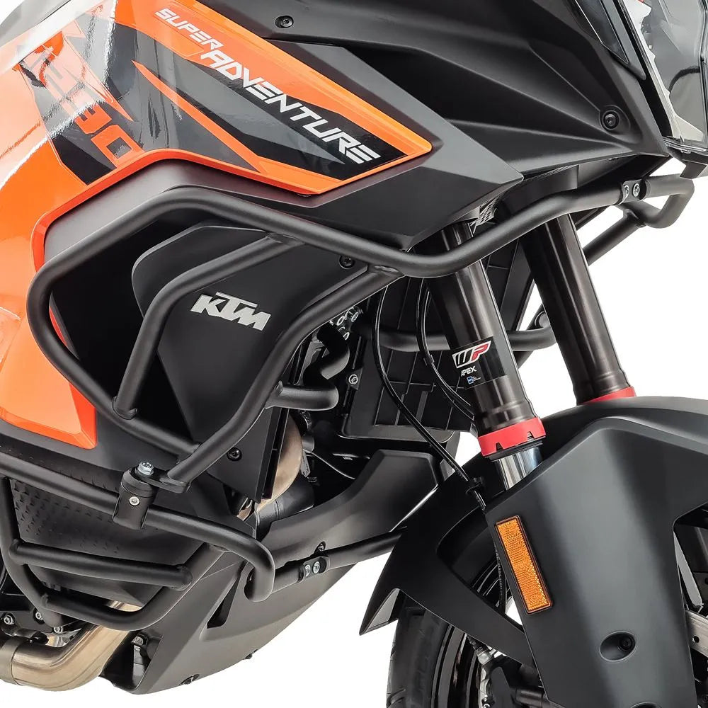 Set protectie motor + geanta pentru crashbar set pentru KTM 1290 Super Adventure S / R 21-24 , Negru