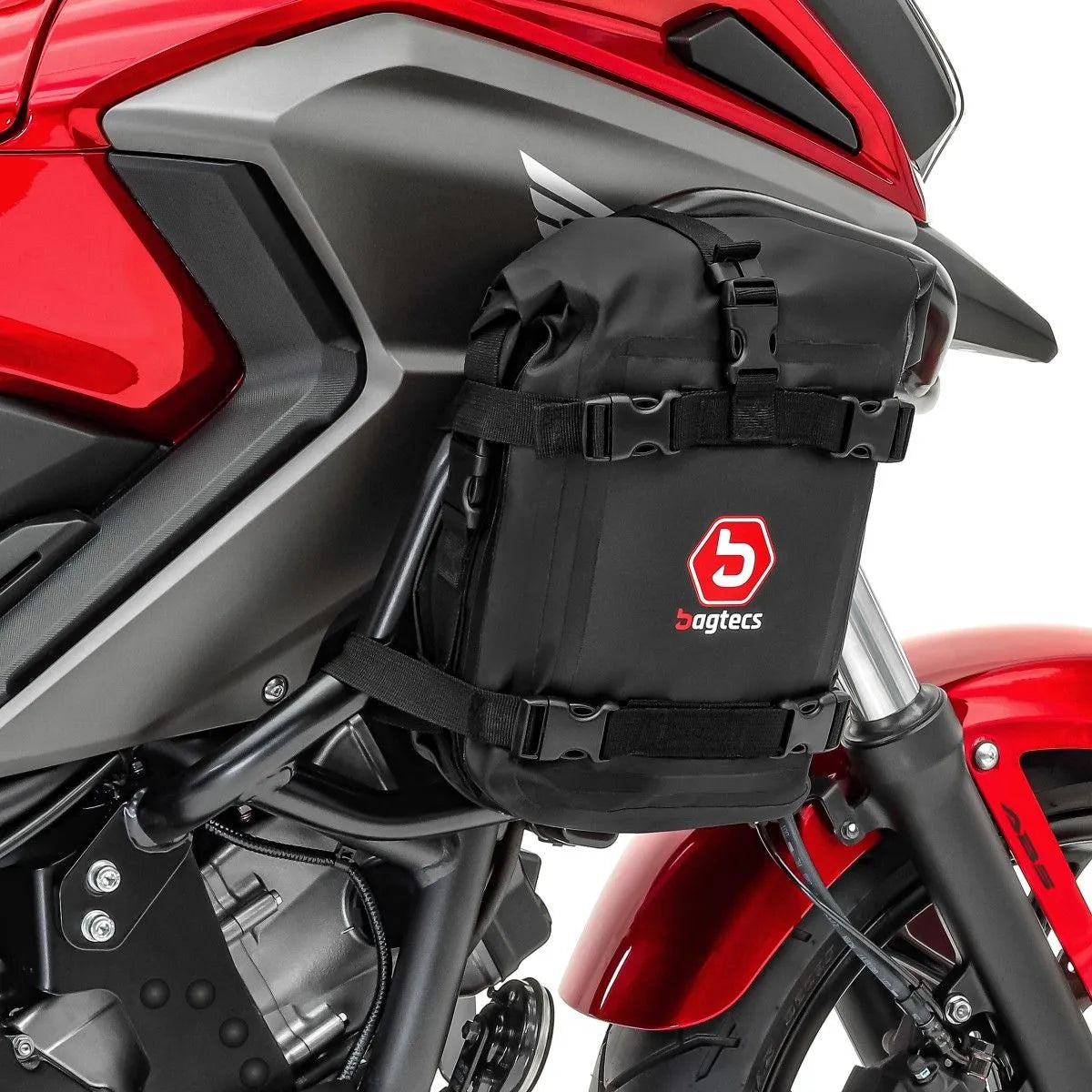 Set protectie motor + geanta pentru crashbar set pentru Honda NC 750 X / 700 X 12-20 , Negru