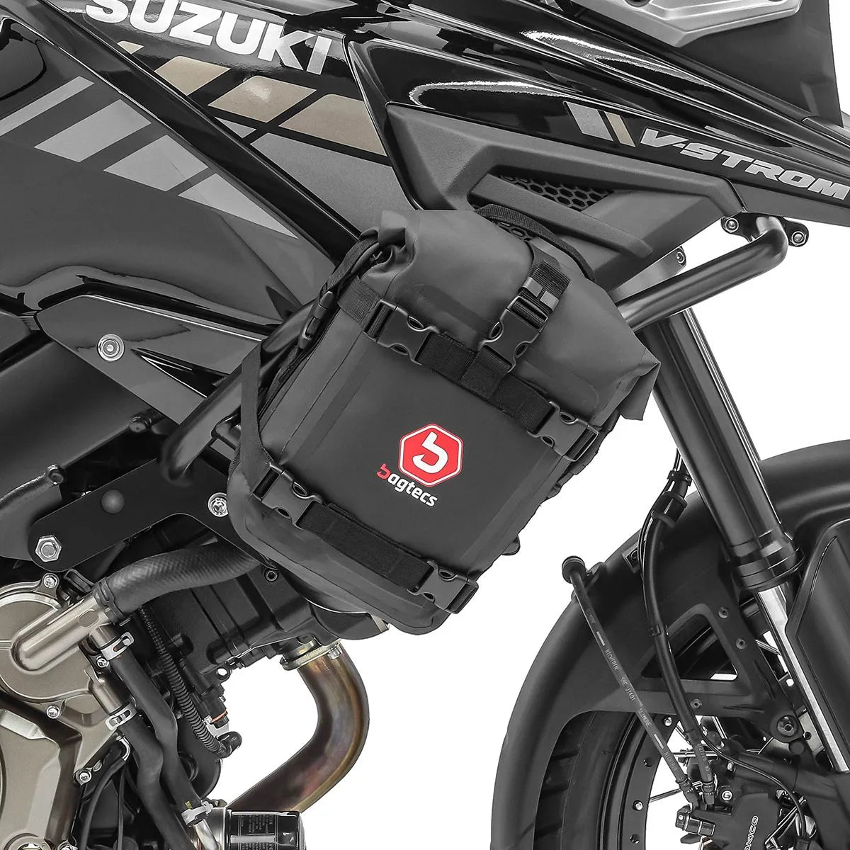 Set protectie motor + geanta pentru crashbar set pentru Suzuki V-Strom 1050 / XT 20-24 , Negru