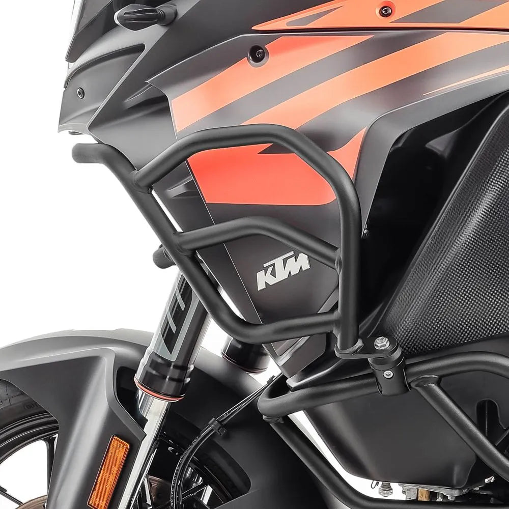 Set protectie motor + geanta pentru crashbar set pentru KTM 1050 Adventure 15-16 , Negru