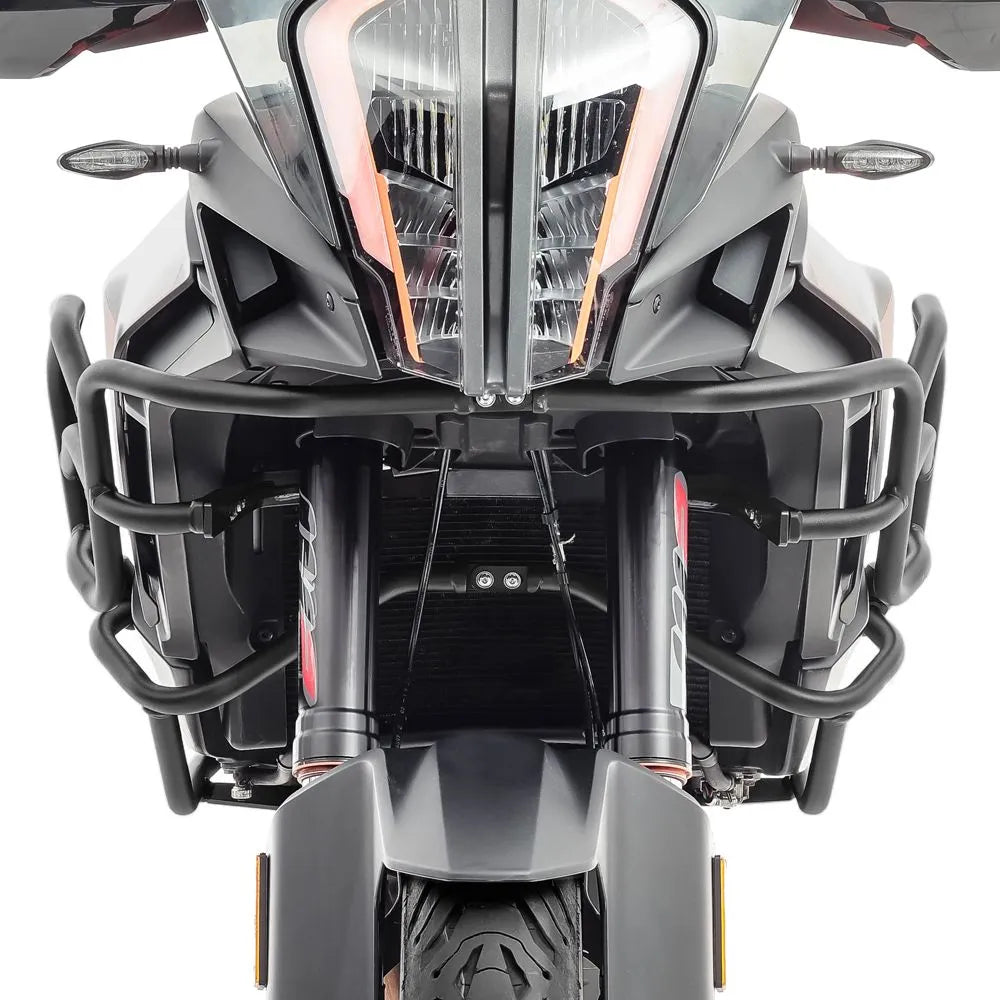 Set protectie motor + geanta pentru crashbar set pentru KTM 1050 Adventure 15-16 , Negru