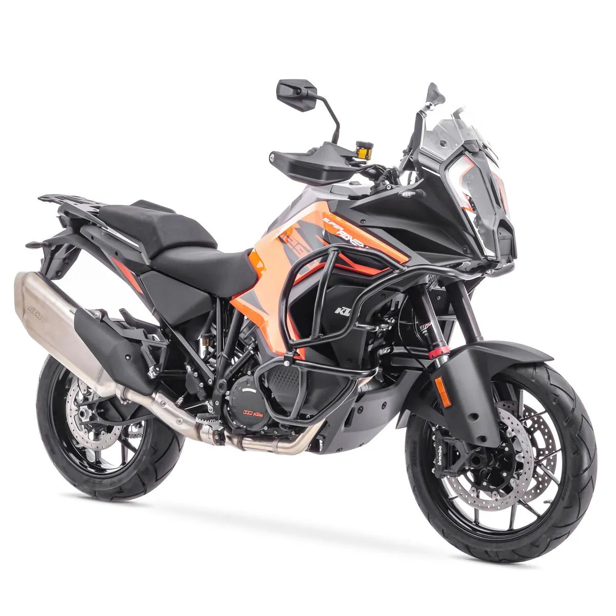 Set protectie motor + geanta pentru crashbar set pentru KTM 1290 Super Adventure S / R 21-24 , Negru