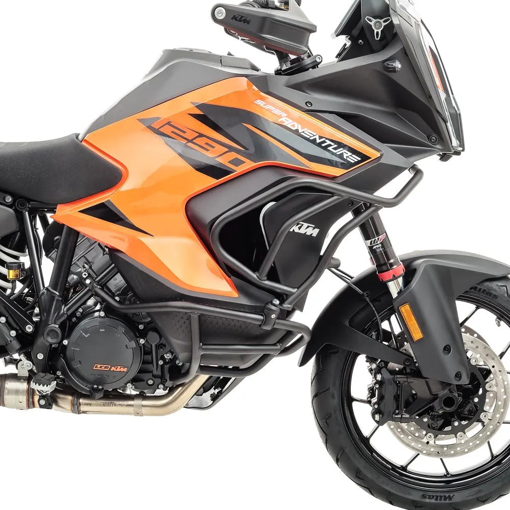 Set protectie motor + geanta pentru crashbar set pentru KTM 1290 Super Adventure S / R 21-24 , Negru