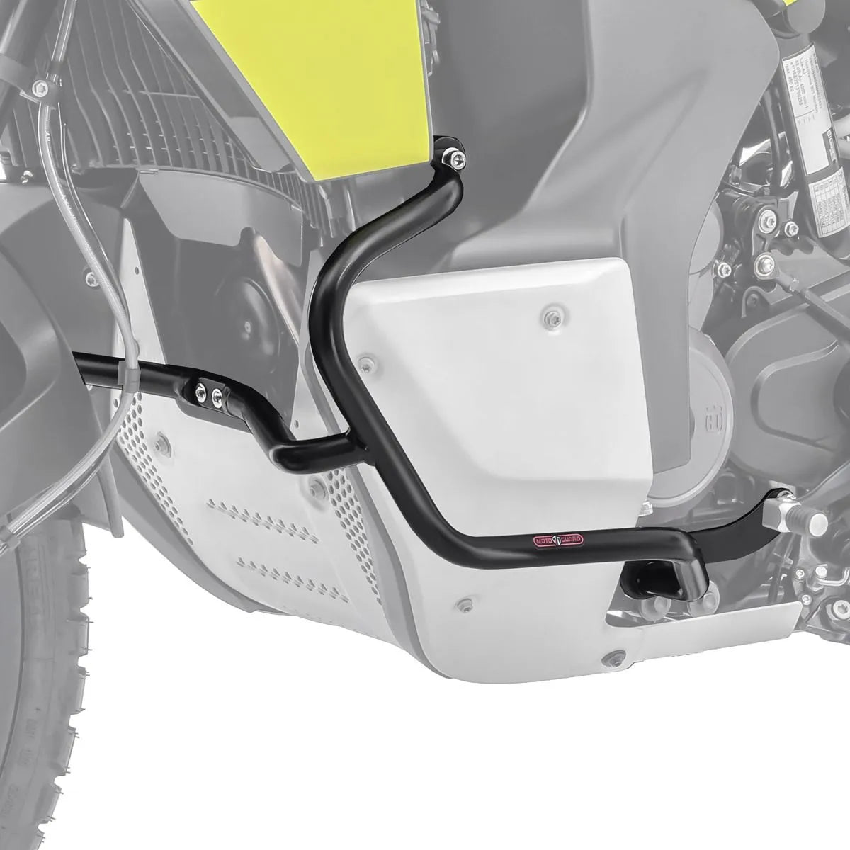 Crash bar pentru Husqvarna Norden 901 21-24, Partea de jos, Negru Protectie motor