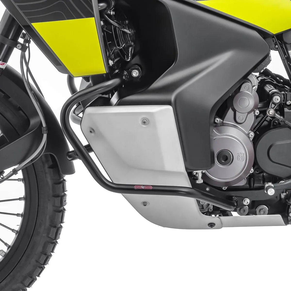 Crash bar pentru Husqvarna Norden 901 21-24, Partea de jos, Negru Protectie motor