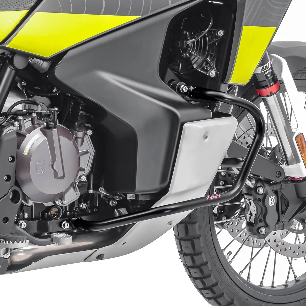 Crash bar pentru Husqvarna Norden 901 21-24, Partea de jos, Negru Protectie motor