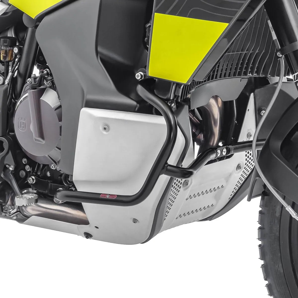 Crash bar pentru Husqvarna Norden 901 21-24, Partea de jos, Negru Protectie motor