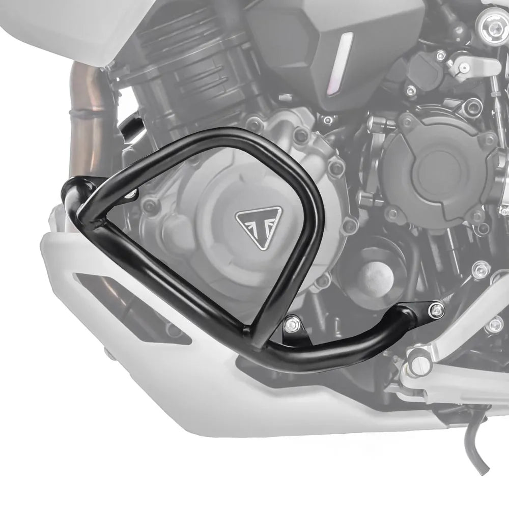 Crash bar pentru Triumph Tiger 1200 GT / Pro 22-24, Partea inferioara, Negru Protectie motor