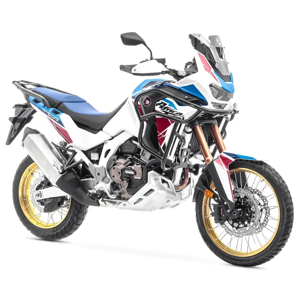 Set protectie motor + geanta pentru crashbar set pentruHonda Africa Twin Adventure Sports 1100 20-21, Negru