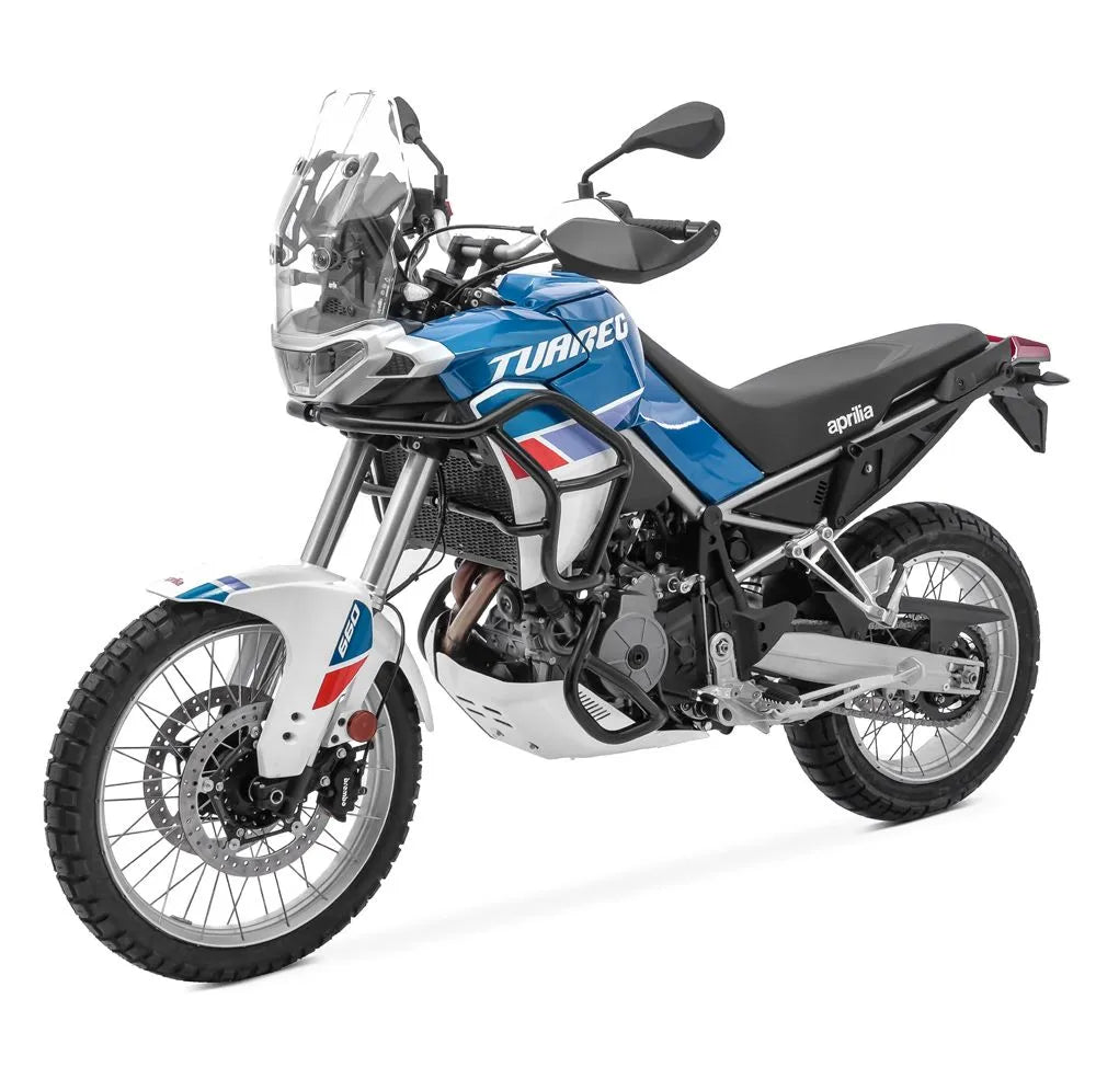 Set protectie motor + geanta pentru crashbar set pentru Aprilia Tuareg 660 22-24 , Negru