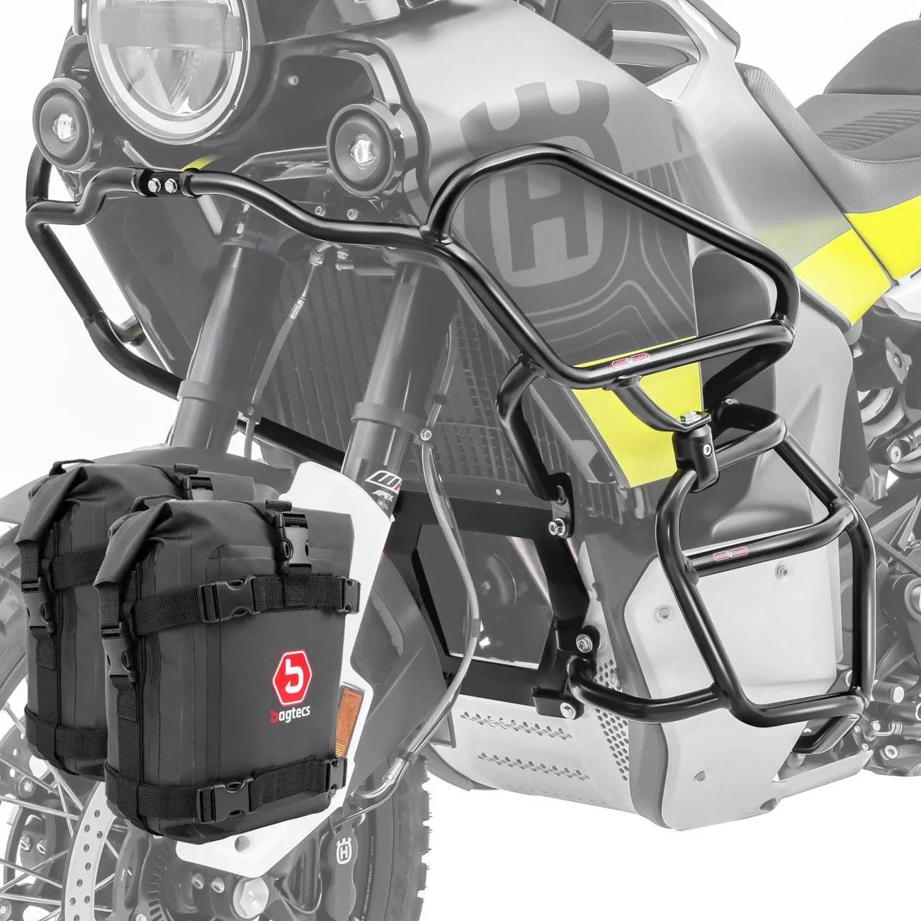 Set protectie motor + geanta pentru crashbar set pentru Husqvarna Norden 901 21-24, Negru