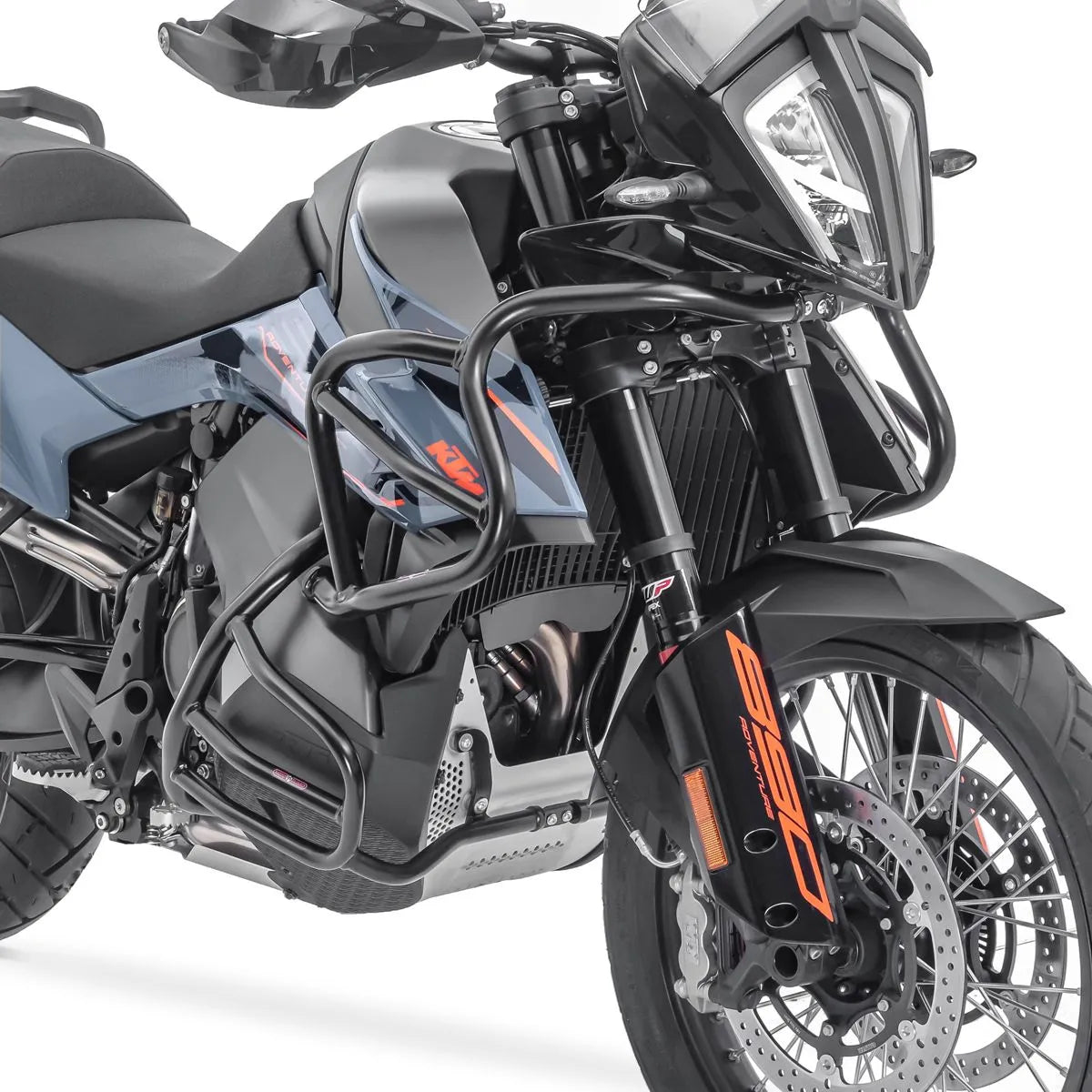 Set protectie motor + geanta pentru crashbar set pentru KTM 890 Adventure / R 21-22 , Negru