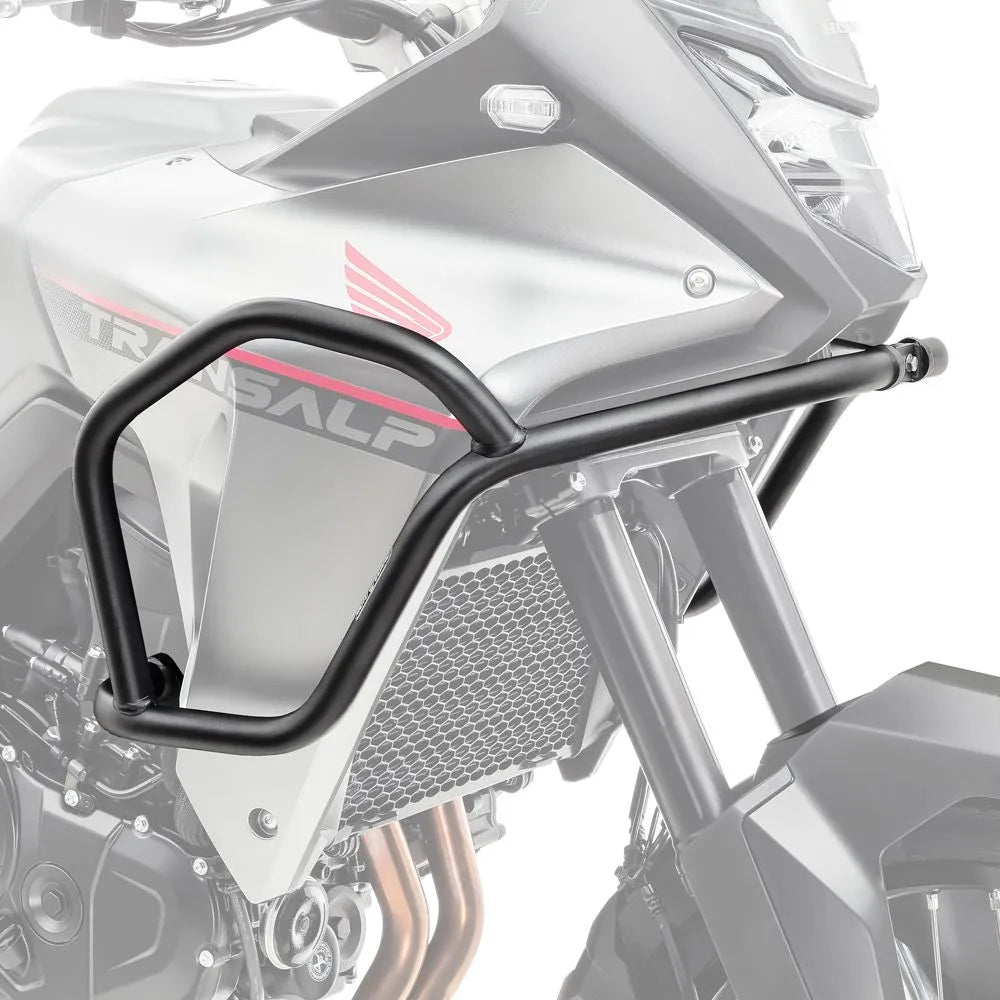 Crash bar pentru Honda Transalp XL 750 23-24, Partea Superioara, Negru Protectie motor