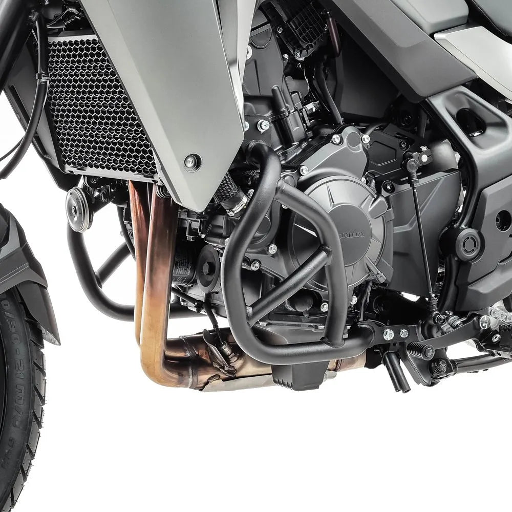 Crash bar pentru Honda Transalp XL 750 2023, Partea de jos, Negru Protectie motor