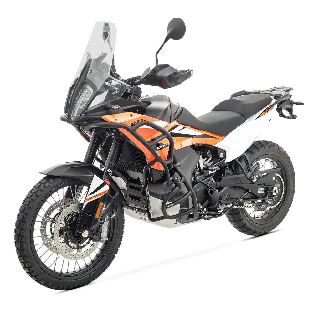 Crash bar pentru KTM 790 / 890 Adventure / R 23-24 Partea superioara, Negru Protectie motor