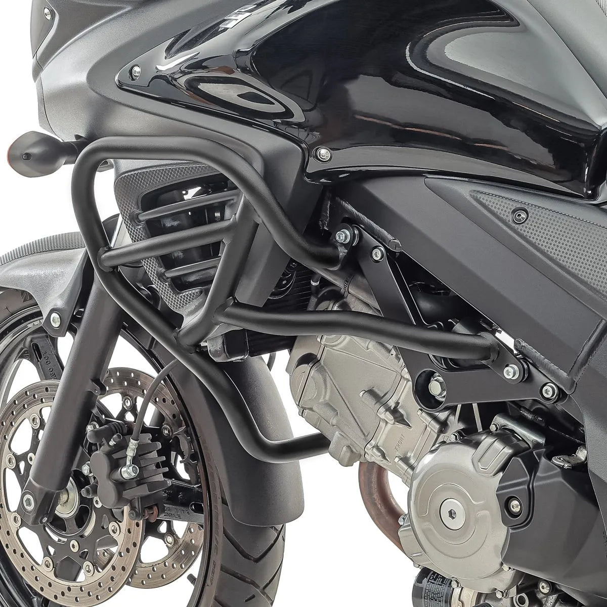 Crash bar pentru Suzuki V-Strom 650 / XT 11-24, Partea de sus, Negru Protectie motor