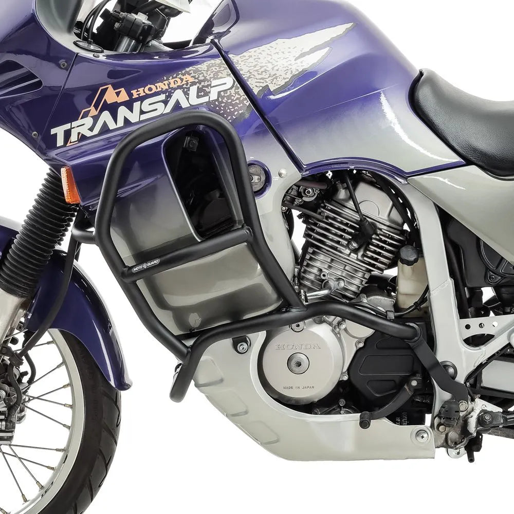 Crash bar pentru Honda Transalp XL 600 V 87-99, Negru Protectie motor MK17